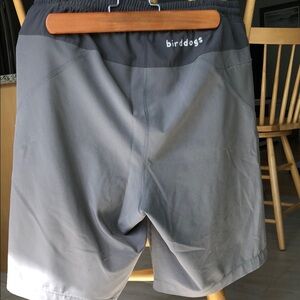 Birddogs Men’s Shorts in Grey. Sized Medium Long (9”Inseam)